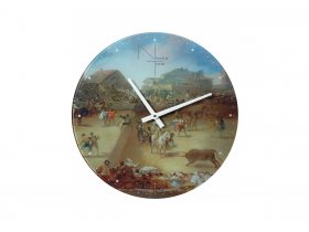 Часы интерьерные NT525 GOYA в Новокремлёвском - novokremlyovskoe.mebel-nsk.ru | фото