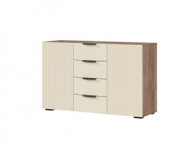 Комод 1200 Соната КМ-01 в Новокремлёвском - novokremlyovskoe.mebel-nsk.ru | фото