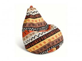 Кресло-мешок Африка в Новокремлёвском - novokremlyovskoe.mebel-nsk.ru | фото