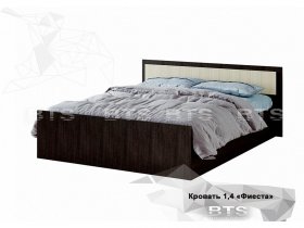 Кровать двуспальная 1,4м Фиеста (BTS) в Новокремлёвском - novokremlyovskoe.mebel-nsk.ru | фото
