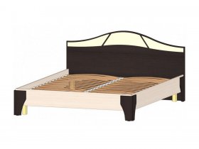 Кровать двуспальная 1,6 м Верона (Линаура) в Новокремлёвском - novokremlyovskoe.mebel-nsk.ru | фото