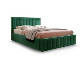 Кровать мягкая 1,6 Вена стандарт, вар.1 в Новокремлёвском - novokremlyovskoe.mebel-nsk.ru | фото