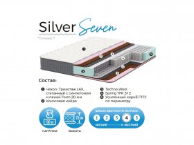 Матрас Silver Seven в Новокремлёвском - novokremlyovskoe.mebel-nsk.ru | фото