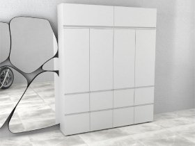 Модульный шкаф 2,0м Одри в Новокремлёвском - novokremlyovskoe.mebel-nsk.ru | фото