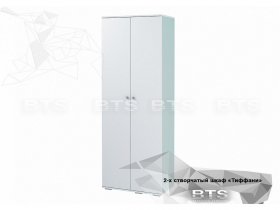 Шкаф двухстворчатый Тифани ШК-09 (BTS) в Новокремлёвском - novokremlyovskoe.mebel-nsk.ru | фото