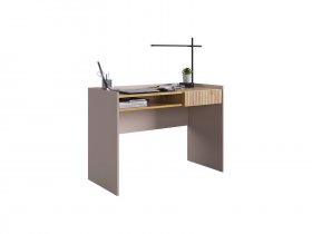 Стол 2 Доминика (кашемир/дуб крафт золотой) в Новокремлёвском - novokremlyovskoe.mebel-nsk.ru | фото